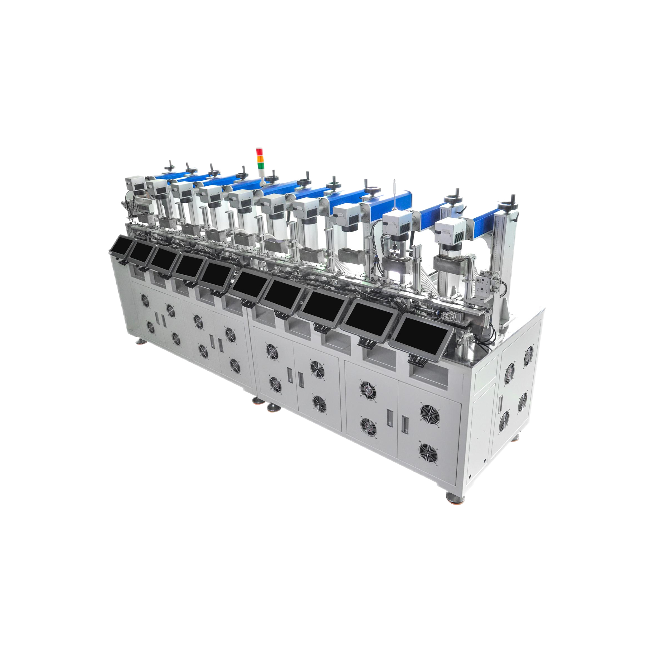 合金電阻除膠打碼一體機