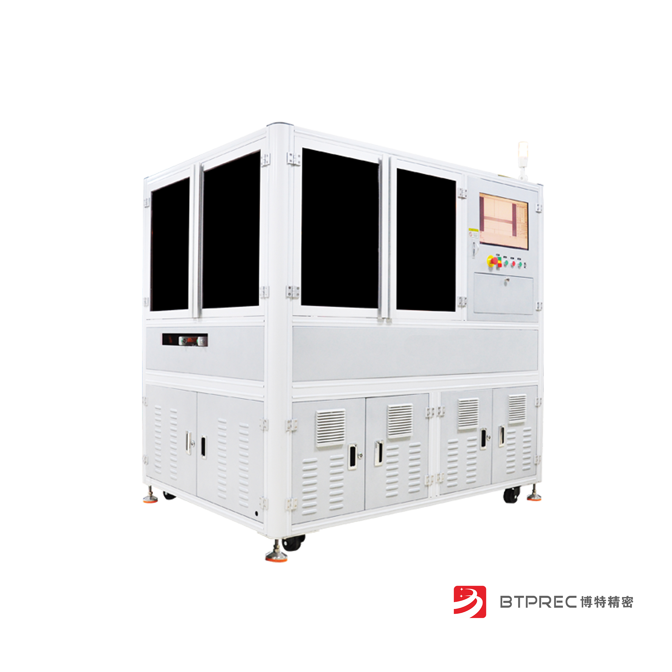 博特精密在線式 PCB 激光鐳雕機 博特精密在線式 PCB 激光鐳雕機